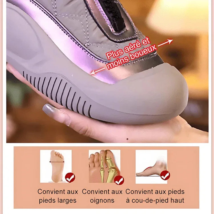 Chaussures Élisa™ : Chaudes, Imperméables et Rembourrées - Rondor