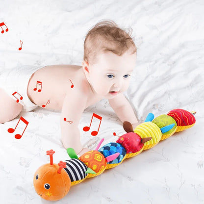 Chenille Musicale pour Enfants – Peluche Interactive pour le Développement Sensoriel et Moteur - Rondor