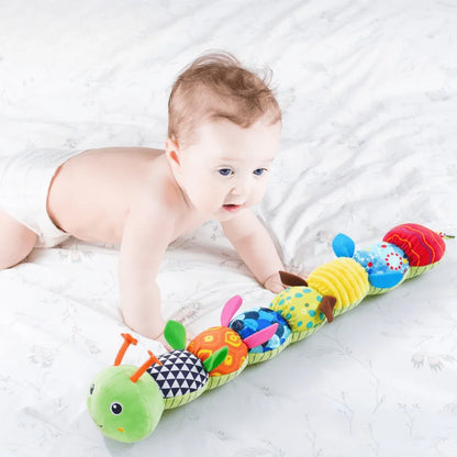 Chenille Musicale pour Enfants – Peluche Interactive pour le Développement Sensoriel et Moteur - Rondor