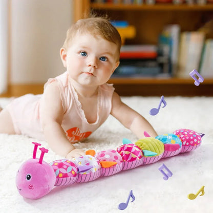 Chenille Musicale pour Enfants – Peluche Interactive pour le Développement Sensoriel et Moteur - Rondor