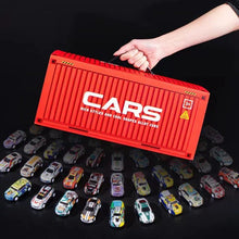 Coffret 48 Mini Voitures à Rétrofriction avec Garage Intégré - Rondor
