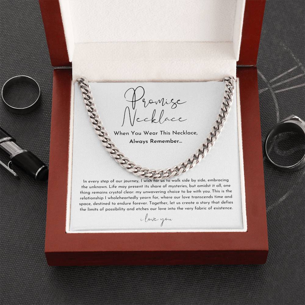 Collier Promesse Intemporelle – Cadeau Significatif pour un Être Cher - Rondor