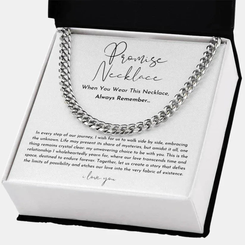 Collier Promesse Intemporelle – Cadeau Significatif pour un Être Cher - Rondor