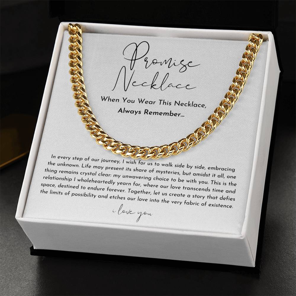 Collier Promesse Intemporelle – Cadeau Significatif pour un Être Cher - Rondor