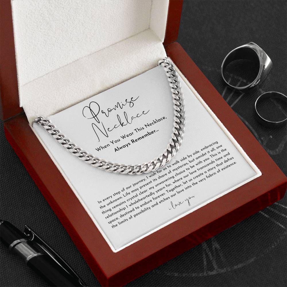 Collier Promesse Intemporelle – Cadeau Significatif pour un Être Cher - Rondor