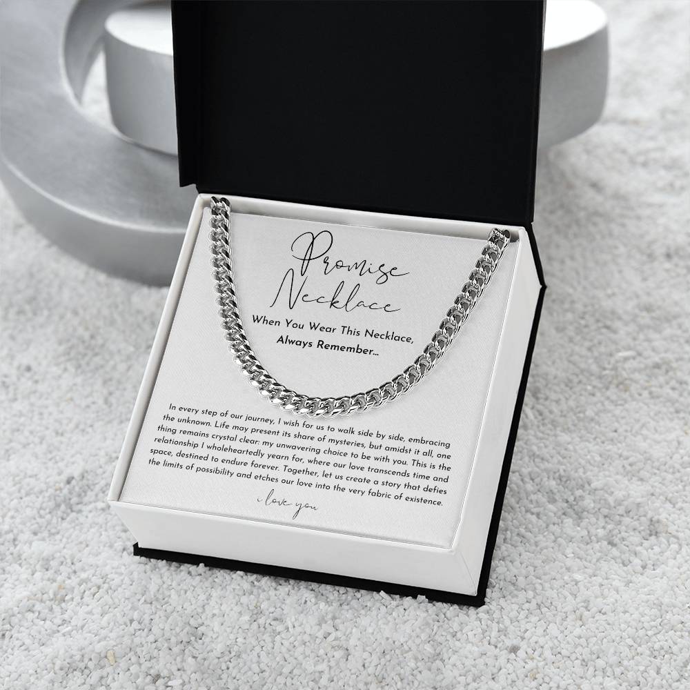 Collier Promesse Intemporelle – Cadeau Significatif pour un Être Cher - Rondor