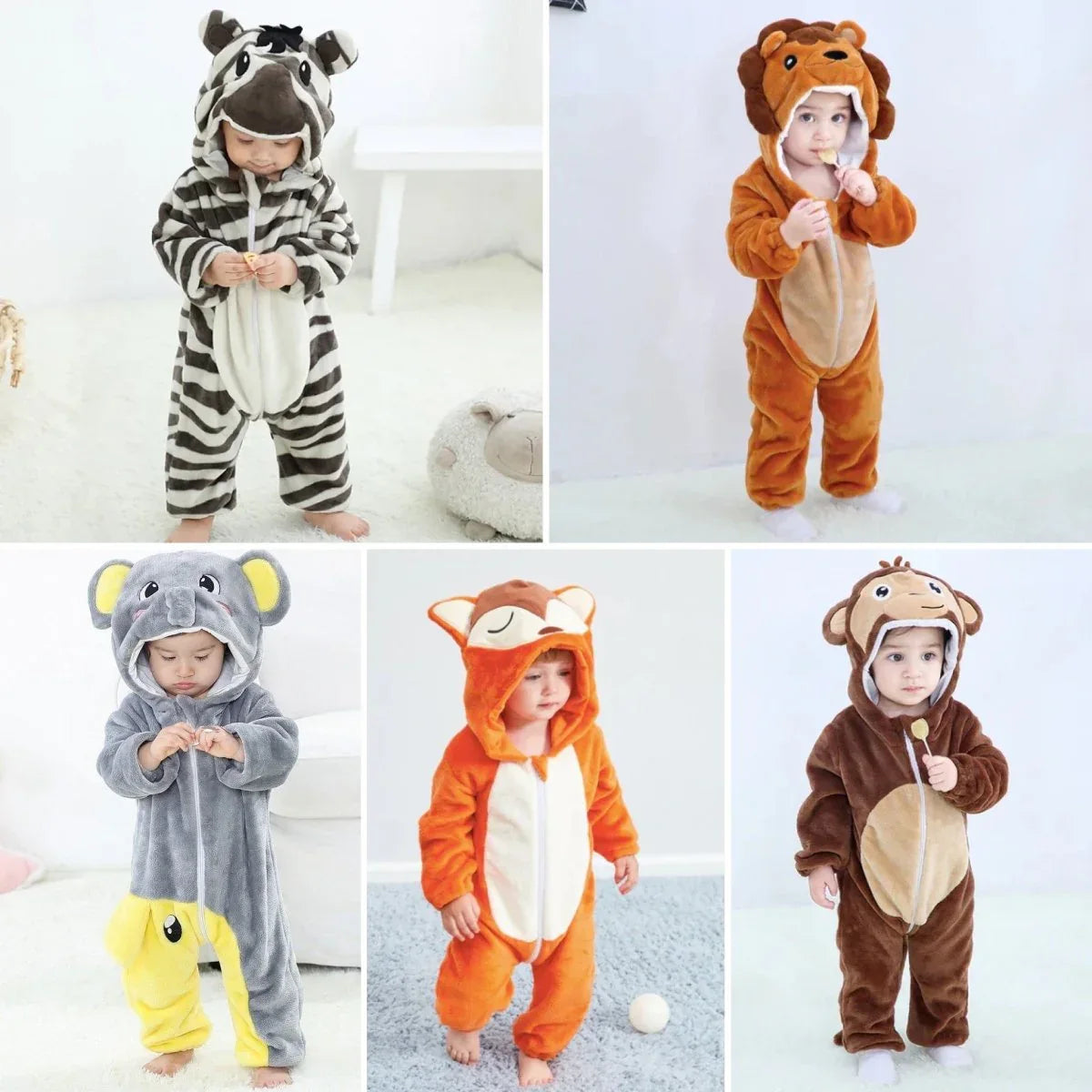 COMBI PYJAMA ANIMAUX - Rondor