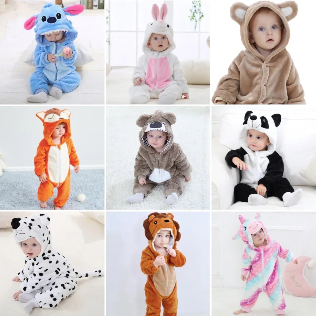 COMBI PYJAMA ANIMAUX - Rondor