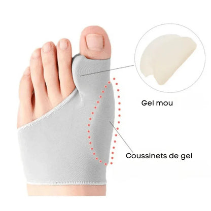 CompressCare - Correcteur d'hallux valgus pour adolescents | Sans douleur et discret - Rondor