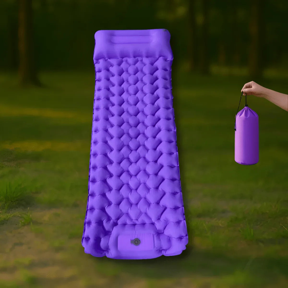 ConfortZen — Matelas gonflable léger, confortable et facile à gonfler - Rondor