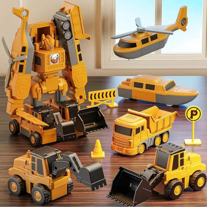 Constructo – Jeu de Construction Modulaire 26 Pièces | Robot + Véhicules | RONDOR - Rondor