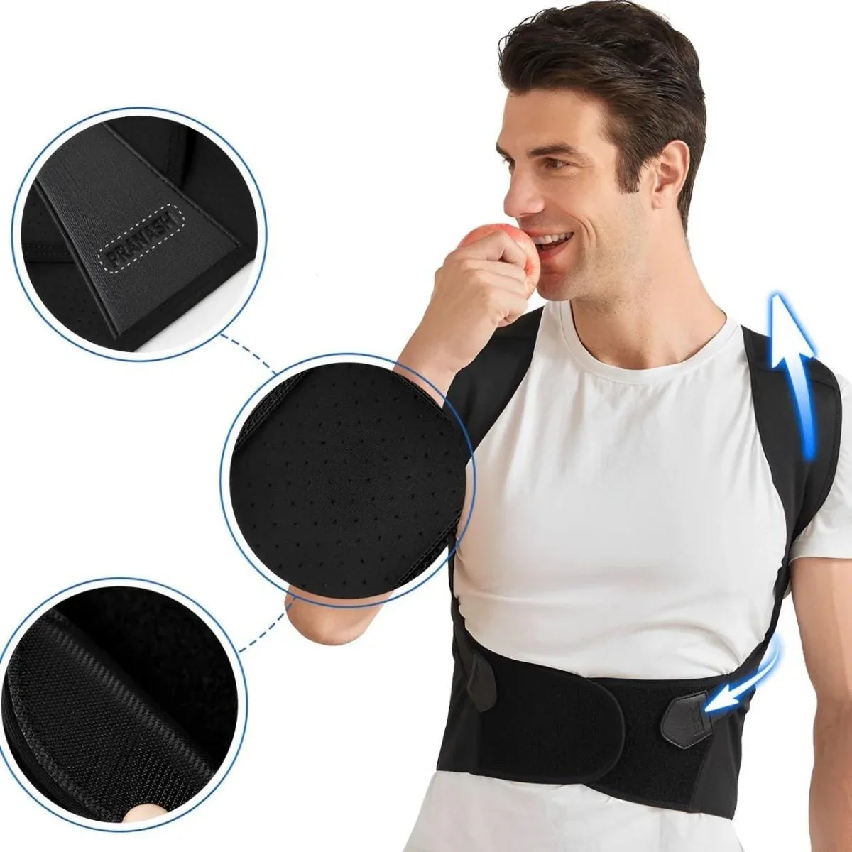 Correcteur De Posture Pour Soulager Les Douleurs Dorsales - Rondor