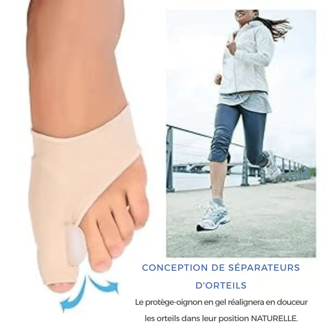 Correcteur orthopédique pour Hallux Valgus (Oignon) - Rondor
