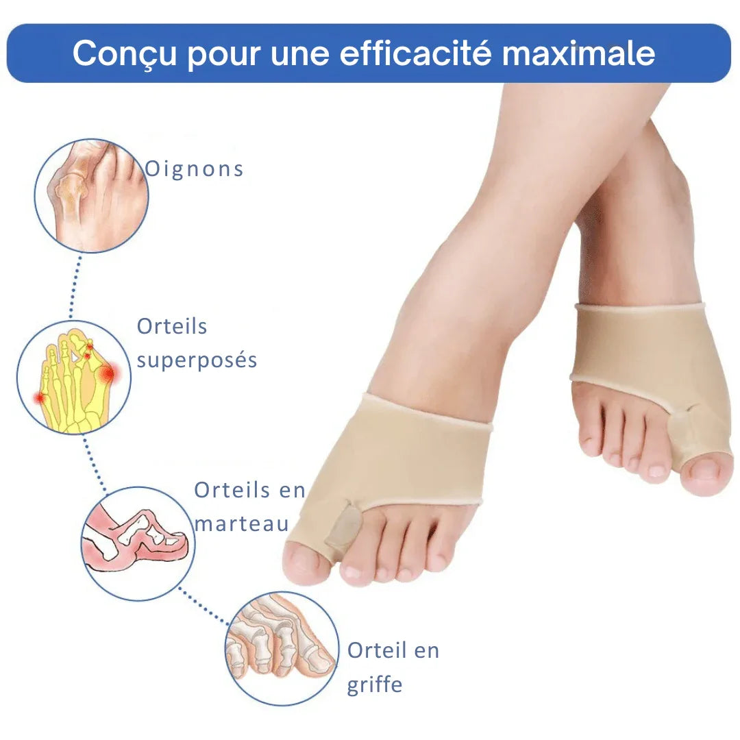 Correcteur orthopédique pour Hallux Valgus (Oignon) - Rondor