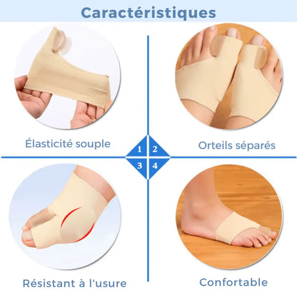 Correcteur orthopédique pour Hallux Valgus (Oignon) - Rondor