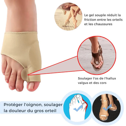 Correcteur orthopédique pour Hallux Valgus (Oignon) - Rondor