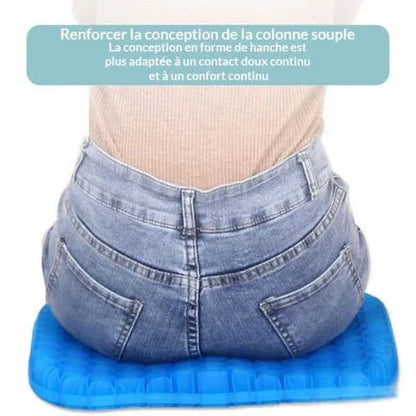 Coussin de siège respirant en accent d'abeille - Rondor