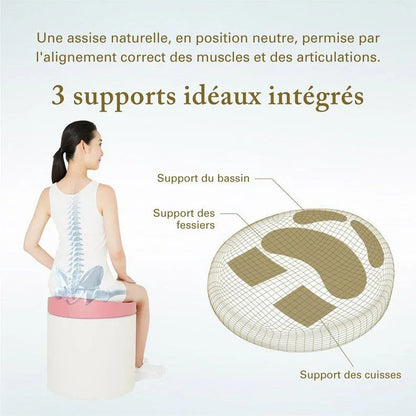 Coussin ergonomique pinto tronco - taupe - Rondor