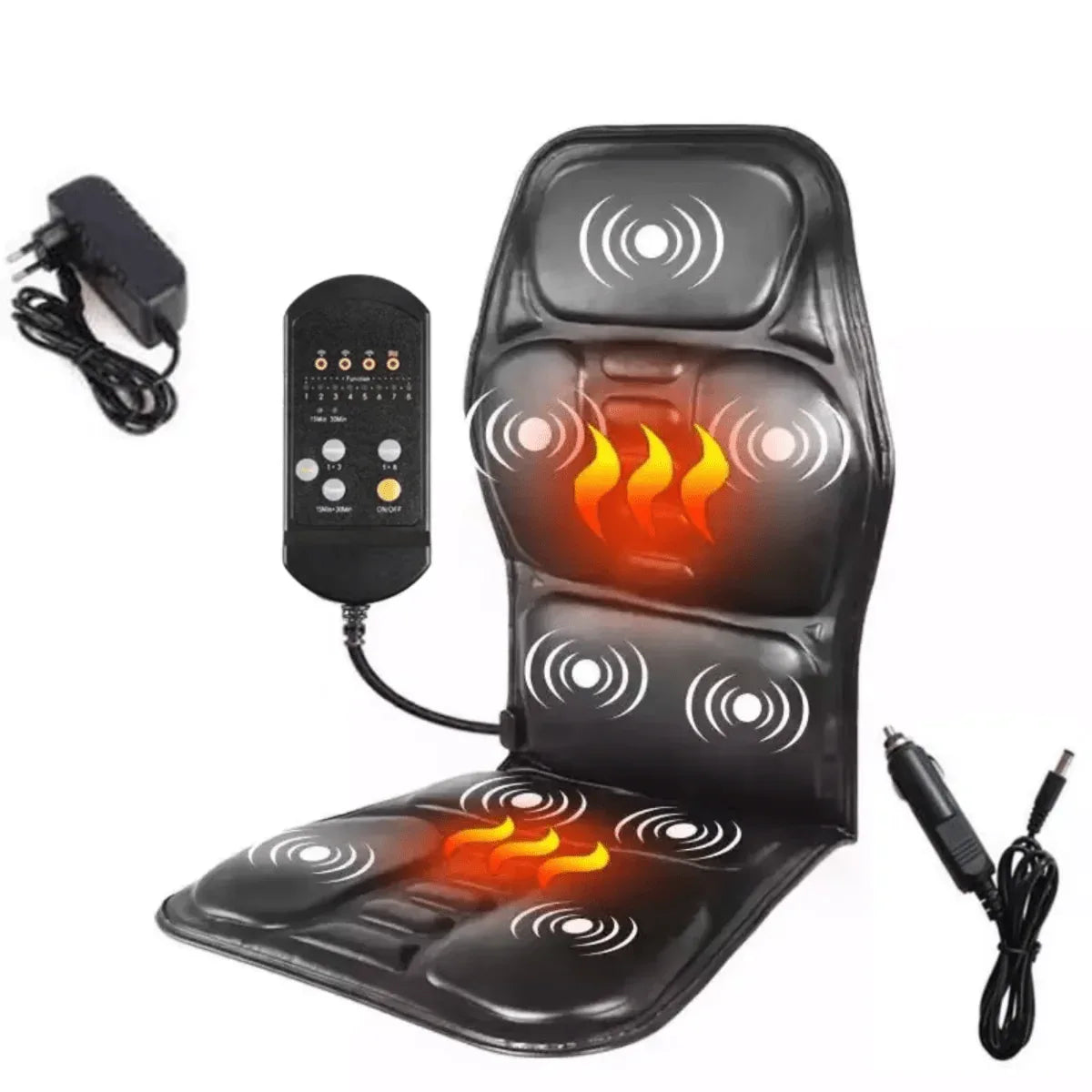 Coussin Massage Shiatsu Chauffant Pour Maison, Bureau et Voiture | RONDOR - Rondor