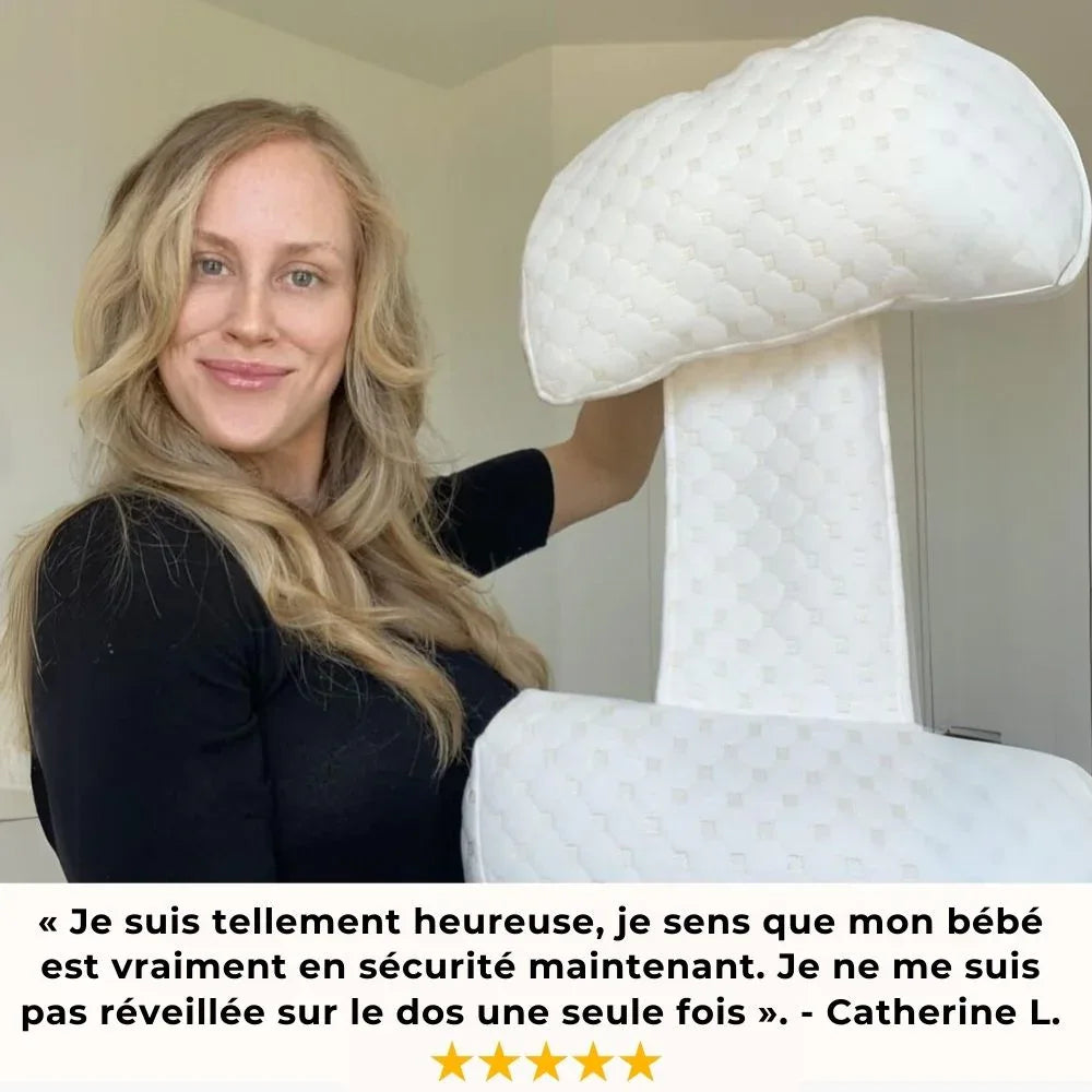 Coussin Orthopédique de maternité - Le secret d'une grossesse sans douleur - Rondor