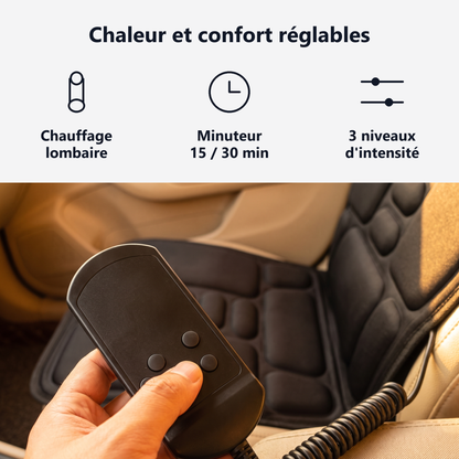 Coussin de massage shiatsu chauffant