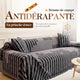 Couvre-canapé en peluche - Couverture extra épaisse et antidérapante avec bords élastiques pour l'automne et l'hiver