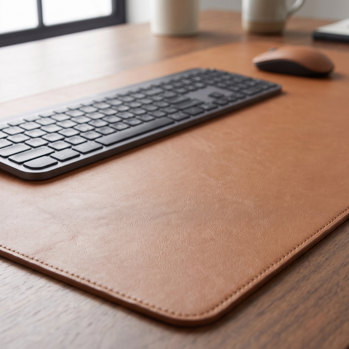 Desk Mat - Minimalist Leather Desk Mat