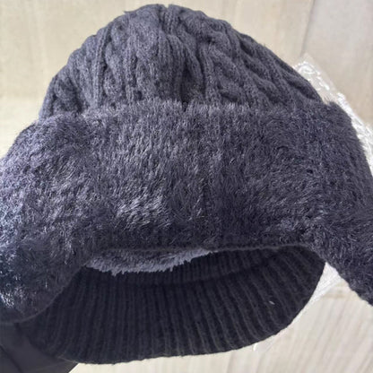 Winter Hat Trapper Ear Flap Knit Cap