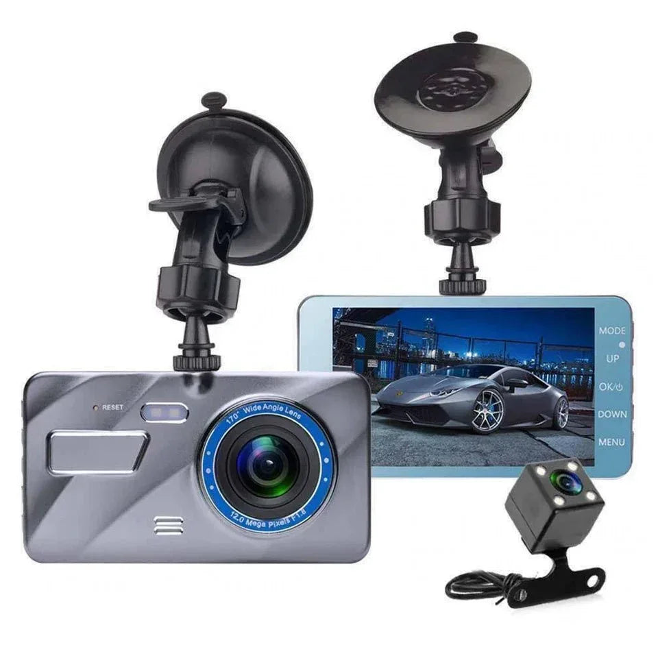 Dashcam Sans Fil 1080P - Vision Nocturne Avant et Arrière - Rondor