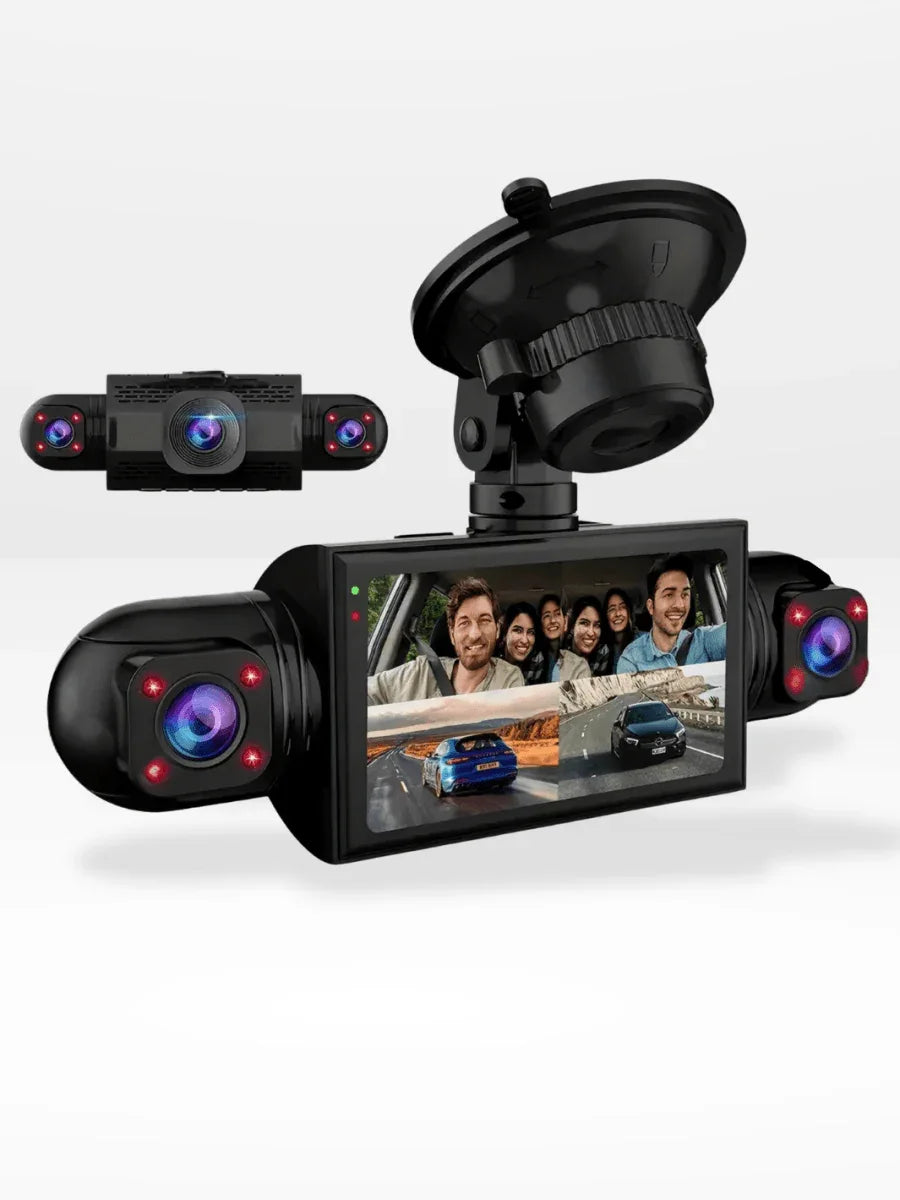 Dashcam Voiture 360°| DashGard Pro CX360 | Surveillance Totale® | RONDOR - Rondor