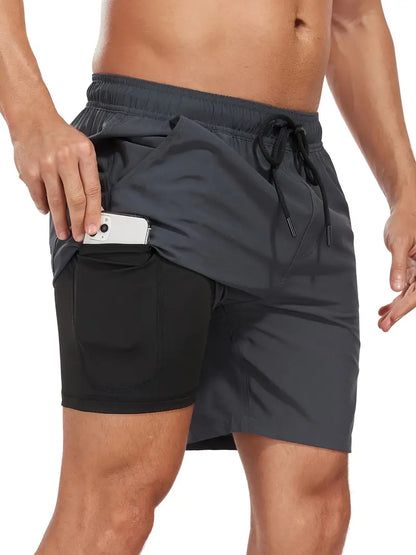 Short de Bain Homme – Polyester Respirant & Coupe Confortable