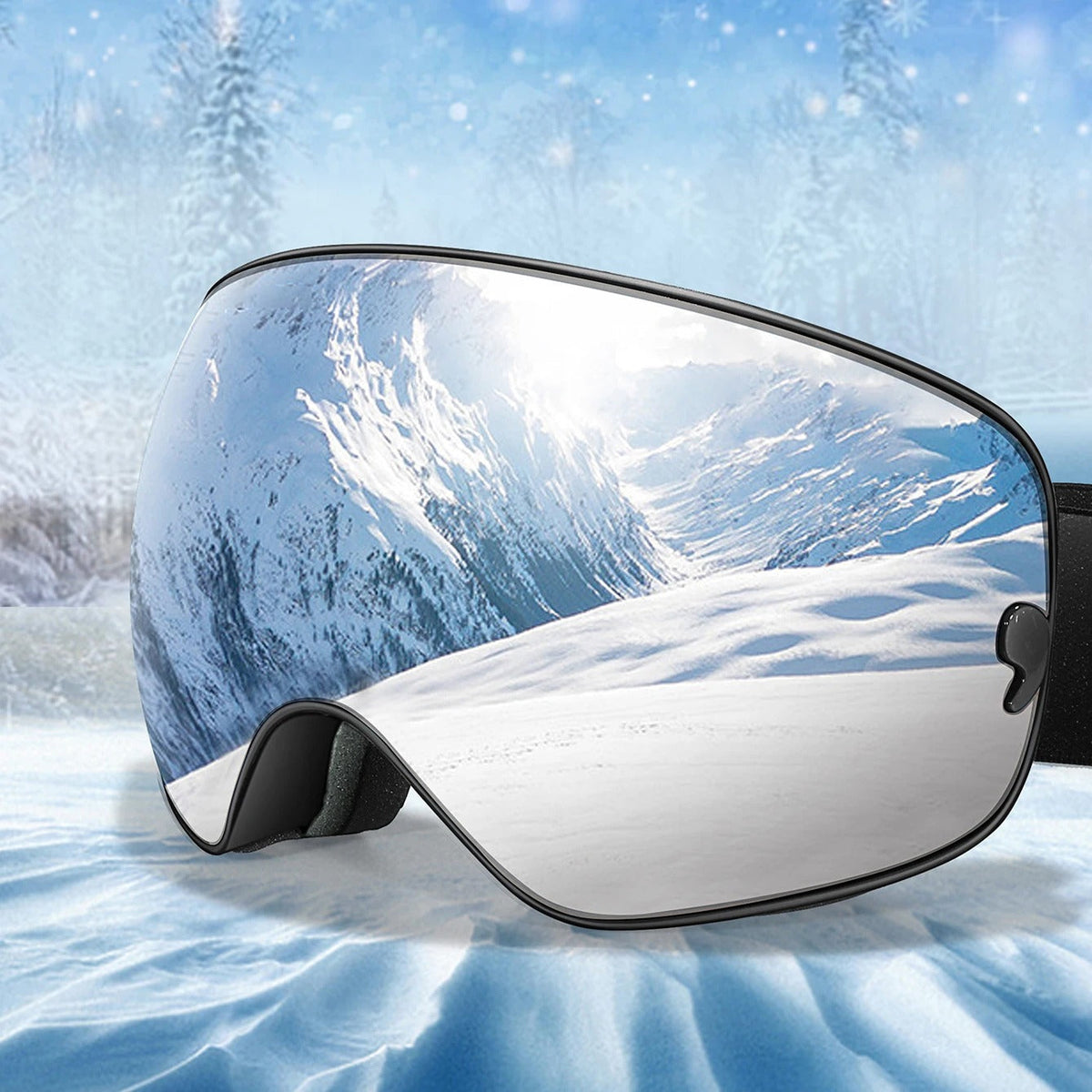 Lunettes de ski anti-buée à double couche
