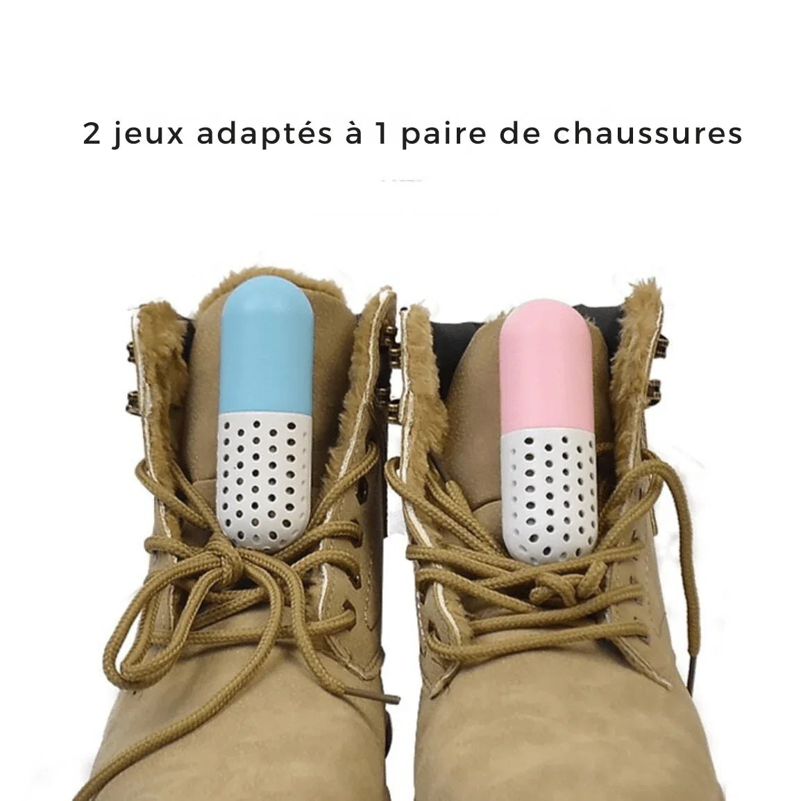 Désodorisants pour chaussures et absorbeur d'humidité (ensemble de 2) - Rondor