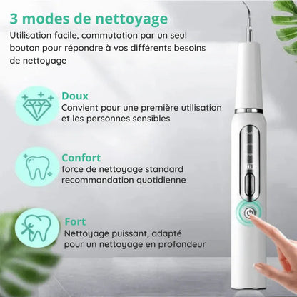 Détartreur dentaire à ultrasons USB – nettoyage des dents à domicile - Rondor