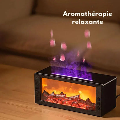 Diffuseur d’arômes effet flamme (3 flacons d’huiles essentielles inclus) | RONDOR - Rondor