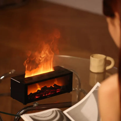 Humidificateur D’air Et Diffuseur D’arômes Avec Lumière LED Pour Détente Et Bien-Être
