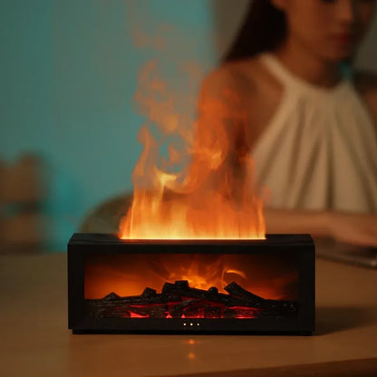 Humidificateur D’air Et Diffuseur D’arômes Avec Lumière LED Pour Détente Et Bien-Être