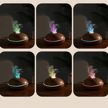 Diffux™ - Diffuseur d’Arômes – Ultrasonique, LED, Humidificateur 200ml | RONDOR - Rondor
