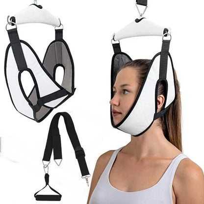 Dispositif de traction cervicale à installer sur porte - Soulagez les tensions cervicales à tout moment et n'importe où - Rondor