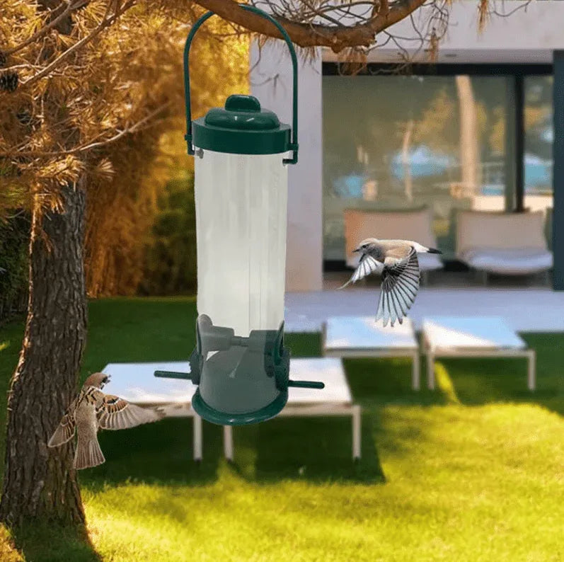 Distributeur de Graines Antiecureuil - Résistant et Durable - Rondor
