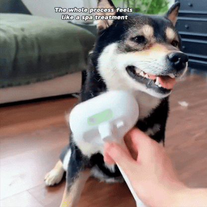 Brosse à vapeur 4en1 pour animaux Brosse à vapeur pour chien - FurFresh™
