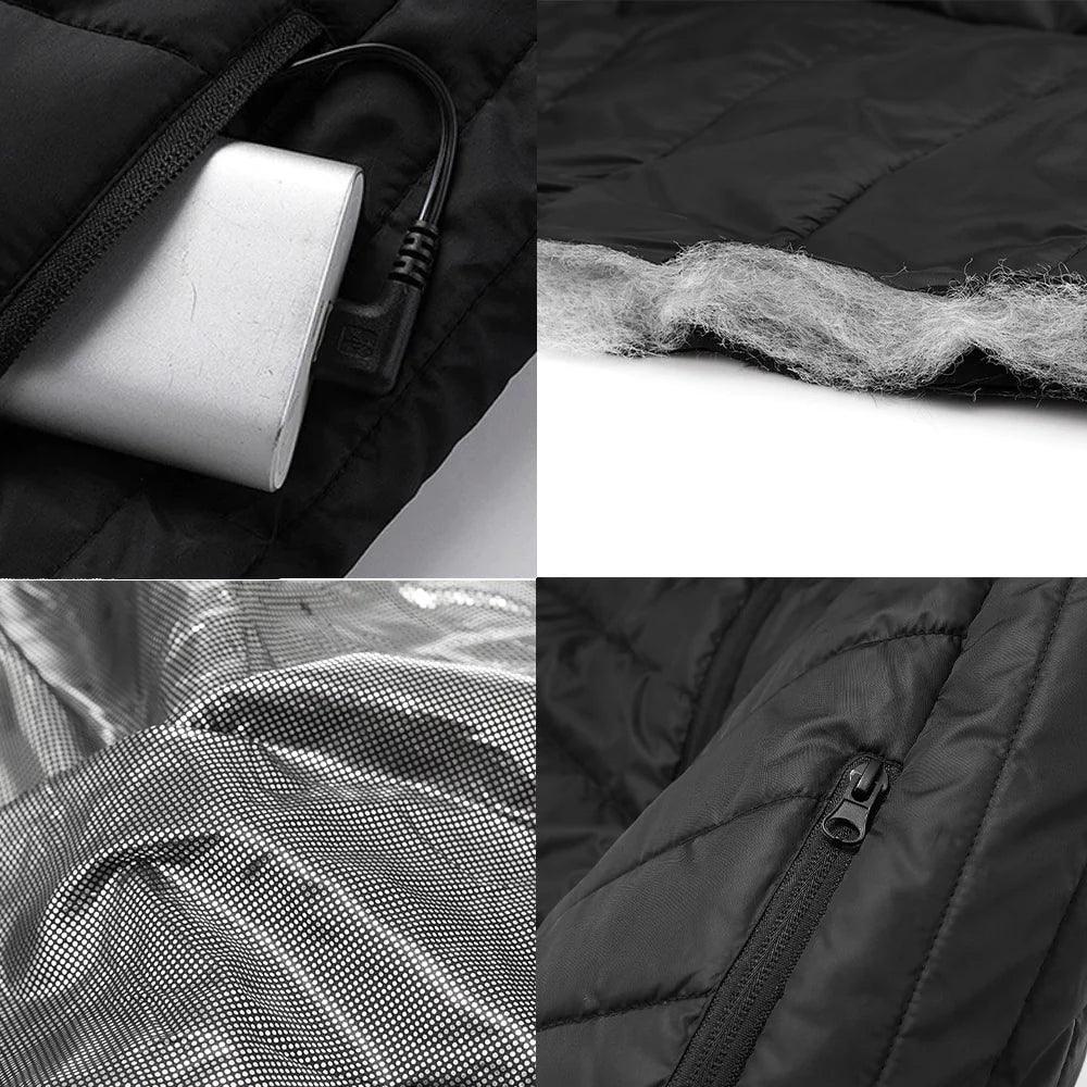 Doudoune Chauffante Unisexe | Chaleur Réglable & Confort Absolu pour un Hiver Sans Froid - Rondor