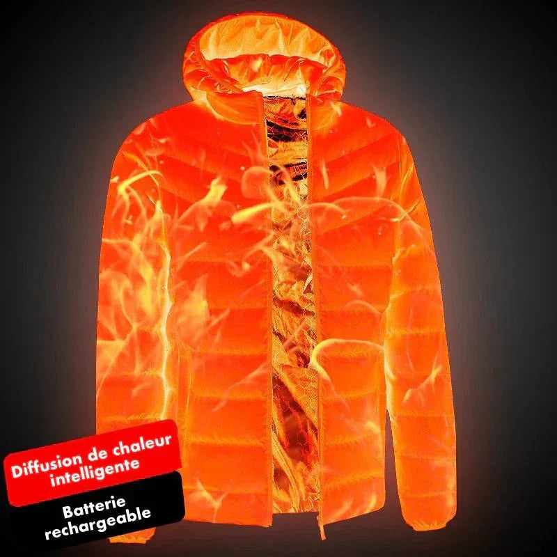 Doudoune Chauffante Unisexe | Chaleur Réglable & Confort Absolu pour un Hiver Sans Froid - Rondor
