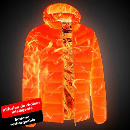 Doudoune Chauffante Unisexe | Chaleur Réglable & Confort Absolu pour un Hiver Sans Froid - Rondor