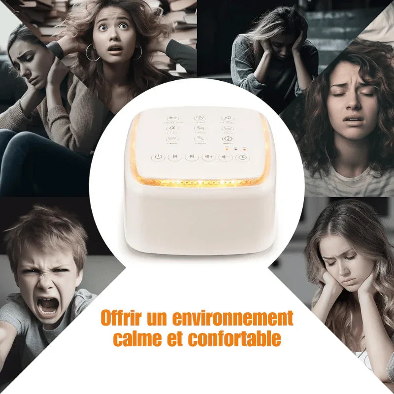DREAMWAVE – Machine à bruit blanc relaxant pour un meilleur sommeil - Rondor