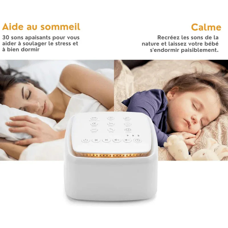 DREAMWAVE – Machine à bruit blanc relaxant pour un meilleur sommeil - Rondor