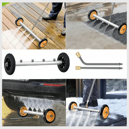 DualClean™ – Accessoire Professionnel pour Nettoyeur Haute Pression (4000 PSI) - Rondor
