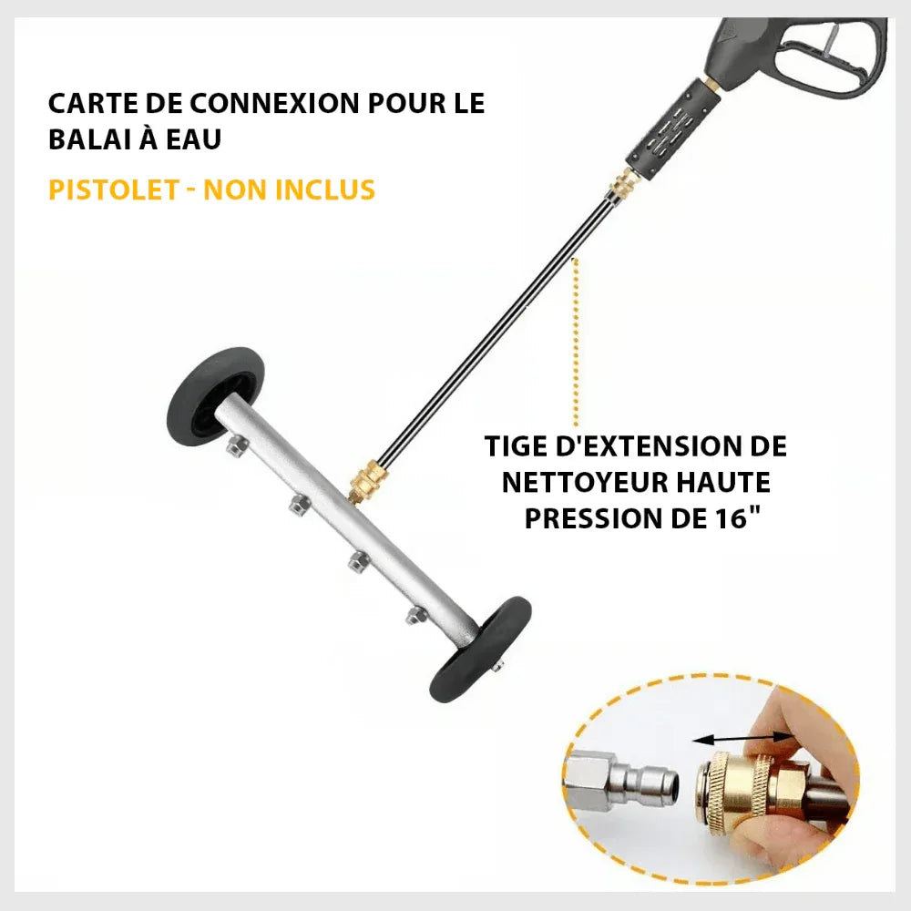 DualClean™ – Accessoire Professionnel pour Nettoyeur Haute Pression (4000 PSI) - Rondor