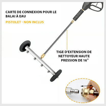 DualClean™ – Accessoire Professionnel pour Nettoyeur Haute Pression (4000 PSI) - Rondor