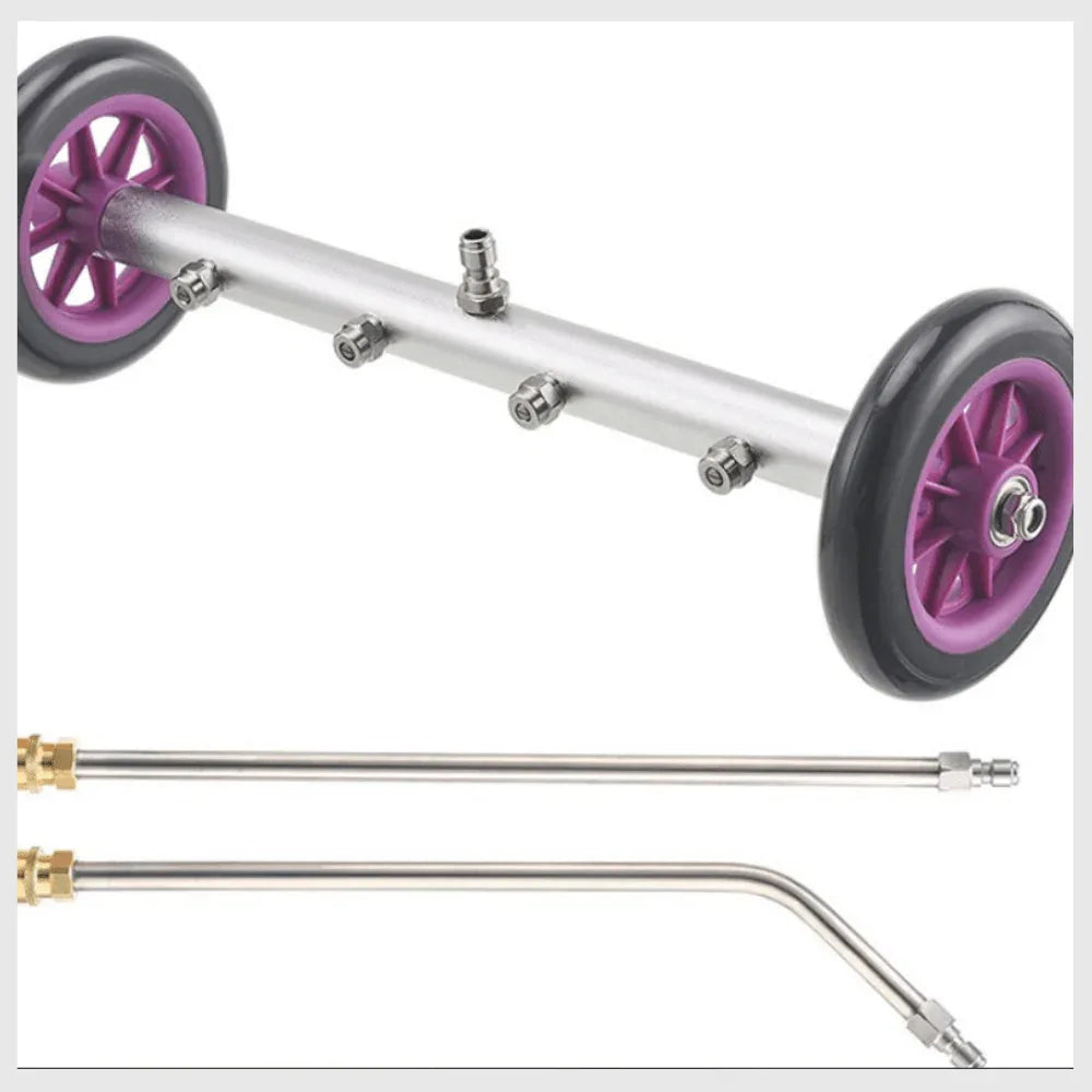 DualClean™ – Accessoire Professionnel pour Nettoyeur Haute Pression (4000 PSI) - Rondor